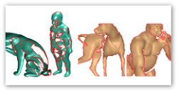 Shrec’17: Deformable shape retrieval with missing parts