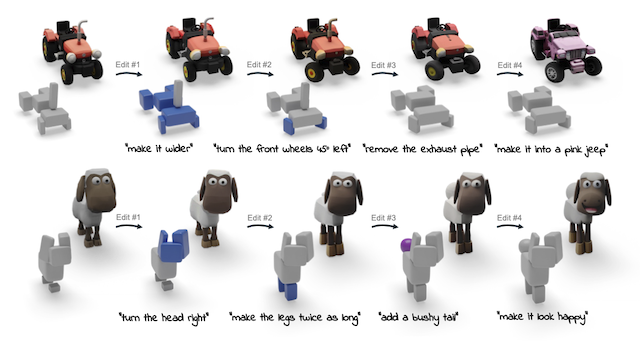 Prox-E: Fine-Grained 3D Shape Editing via Primitive-Based Abstractions